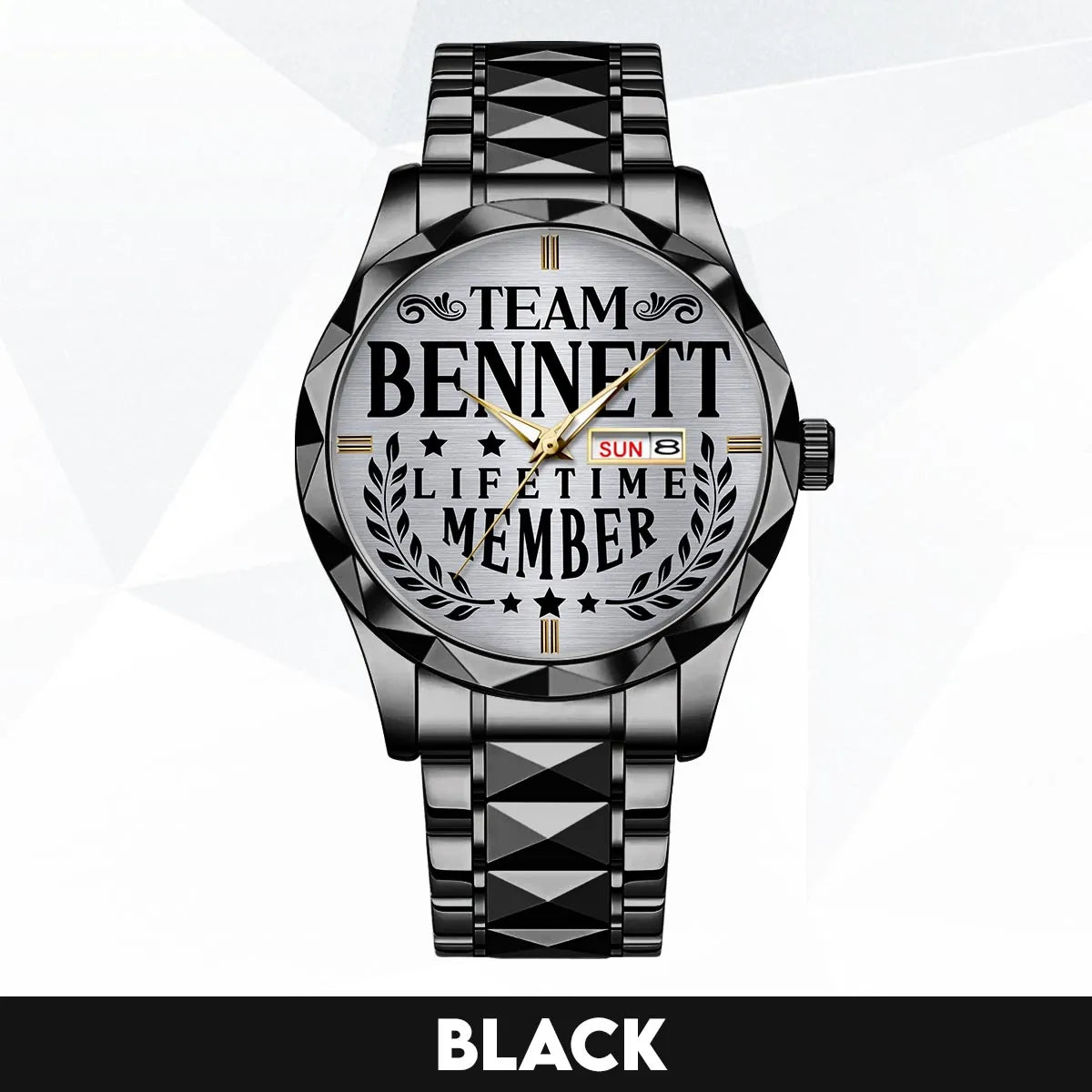 BENNETT 13K1-437 Luxury Alloy-Men Watch, Personalized Premium Gift for Anniversary