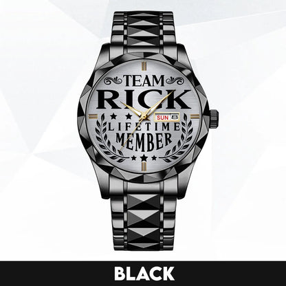 RICK 13K1-437 Luxury Alloy-Men Watch, Personalized Premium Gift for Anniversary
