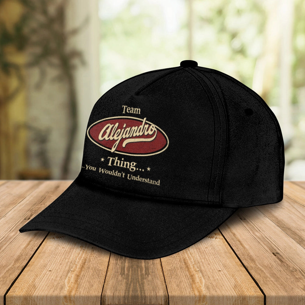 ALEJANDRO 13K1-87 Personalized Name Cap Limited Edition