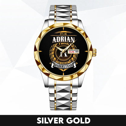 ADRIAN 13K1-434 Luxury Alloy-Men Watch, Personalized Premium Gift for Anniversary