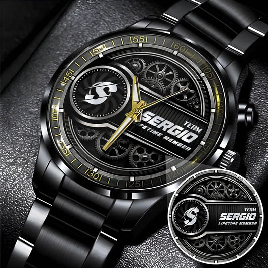 SERGIO 13K1-441 Personalized Watch, Premium Gift for Anniversary