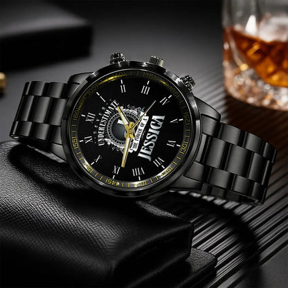 JESSICA 13K1-85 Personalized Watch, Premium Gift for Anniversary