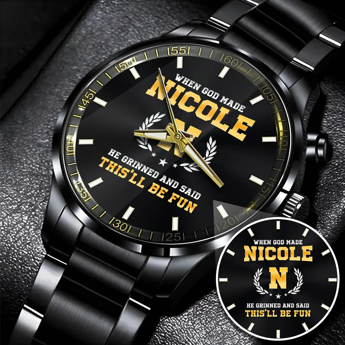 When God Made He Grinned And Said This'll Be Fun Watch NICOLE M1-W7