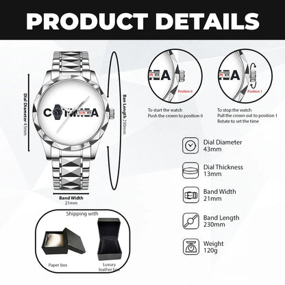 KING 13K1-438 Luxury Alloy-Men Watch, Personalized Premium Gift for Anniversary