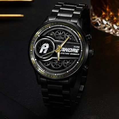 ANDRE 13K1-441 Personalized Watch, Premium Gift for Anniversary
