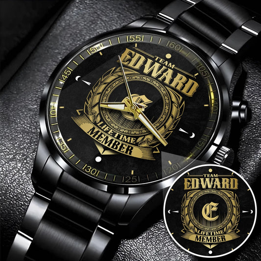 EDWARD 13K1-444 Personalized Watch, Premium Gift for Anniversary