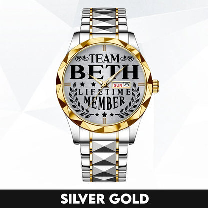 BETH 13K1-437 Luxury Alloy-Men Watch, Personalized Premium Gift for Anniversary
