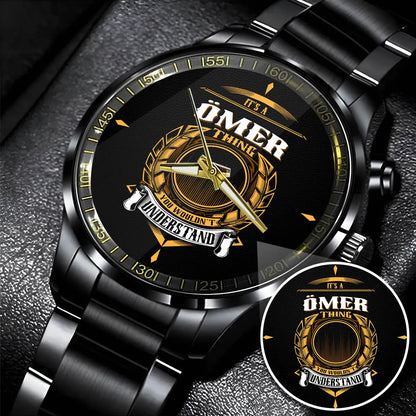 ÖMER 13K19-434 Personalized Watch, Premium Gift for Anniversary