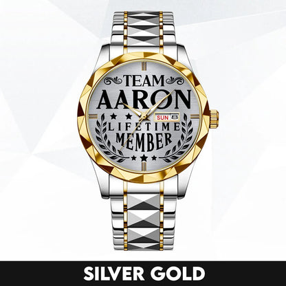 AARON 13K1-437 Luxury Alloy-Men Watch, Personalized Premium Gift for Anniversary