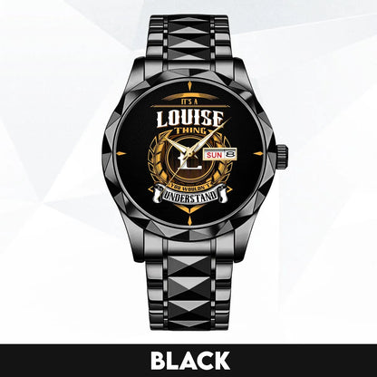 LOUISE 13K1-434 Luxury Alloy-Men Watch, Personalized Premium Gift for Anniversary