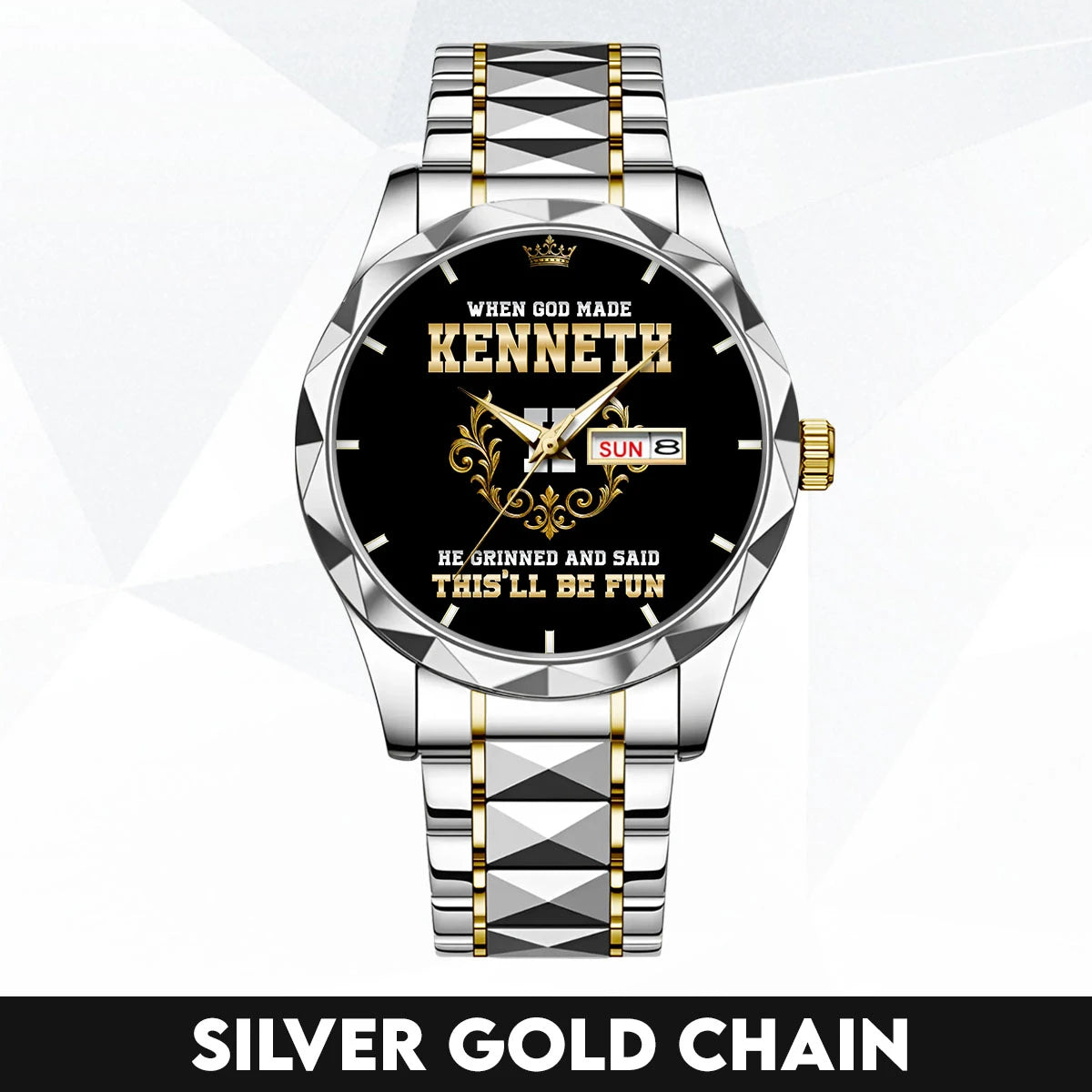 God Made Your Name Royal Watch KENNETH M1-W14