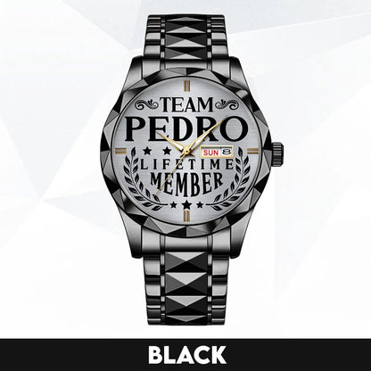 PEDRO 13K1-437 Luxury Alloy-Men Watch, Personalized Premium Gift for Anniversary