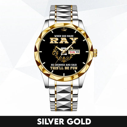God Made Your Name Royal Watch RAY M1-W14