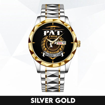 PAT 13K1-434 Luxury Alloy-Men Watch, Personalized Premium Gift for Anniversary