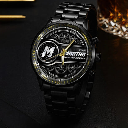 MARTHA 13K1-441 Personalized Watch, Premium Gift for Anniversary