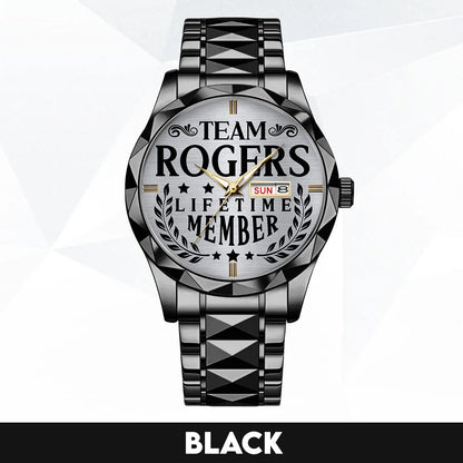ROGERS 13K1-437 Luxury Alloy-Men Watch, Personalized Premium Gift for Anniversary