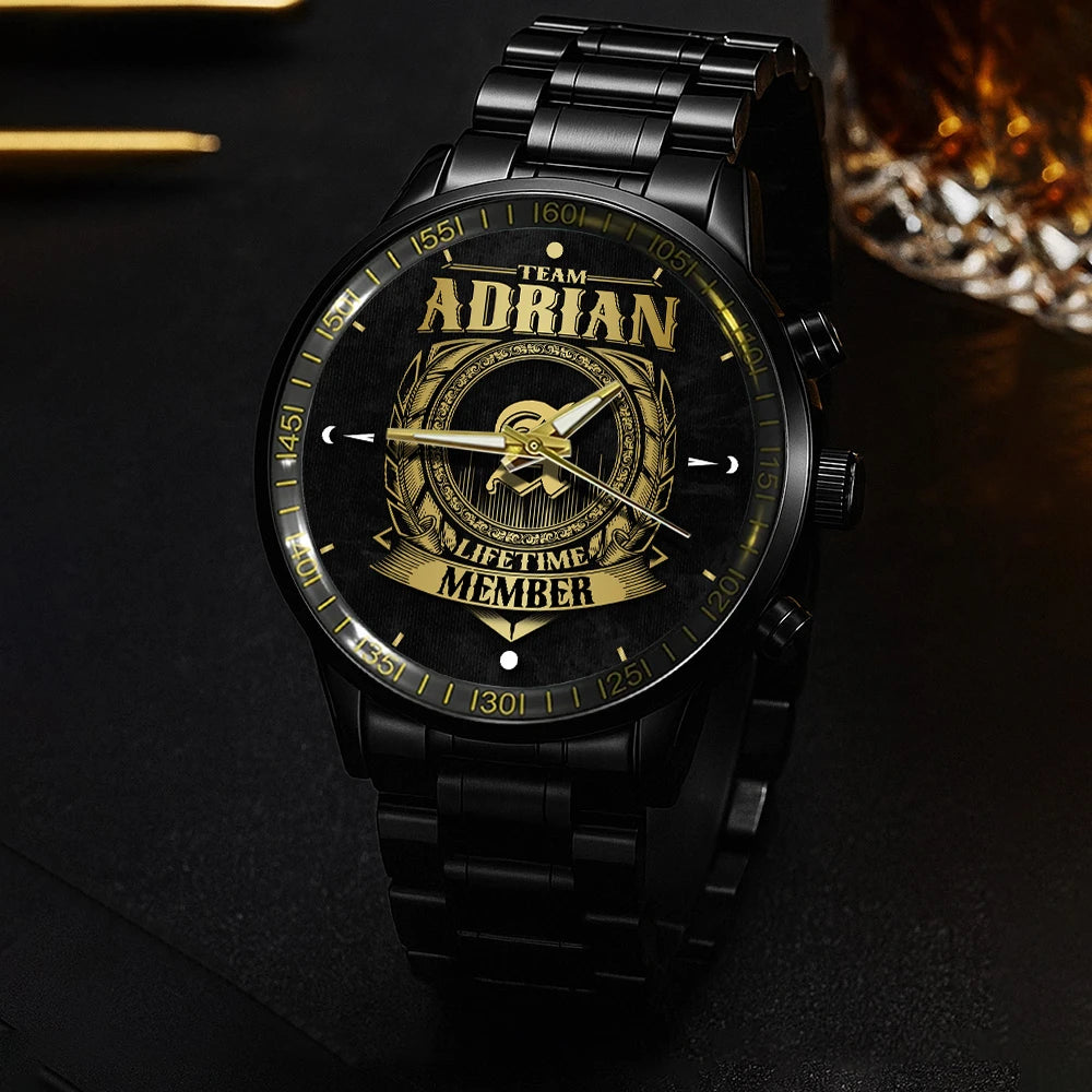 ADRIAN 13K1-444 Personalized Watch, Premium Gift for Anniversary