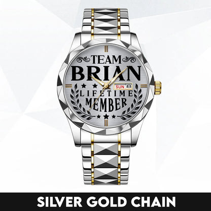 BRIAN 13K1-437 Luxury Alloy-Men Watch, Personalized Premium Gift for Anniversary