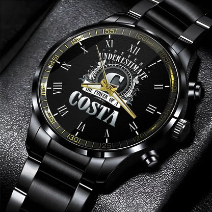 COSTA 13K1-85 Personalized Watch, Premium Gift for Anniversary