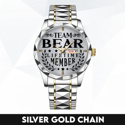 BEAR 13K1-437 Luxury Alloy-Men Watch, Personalized Premium Gift for Anniversary