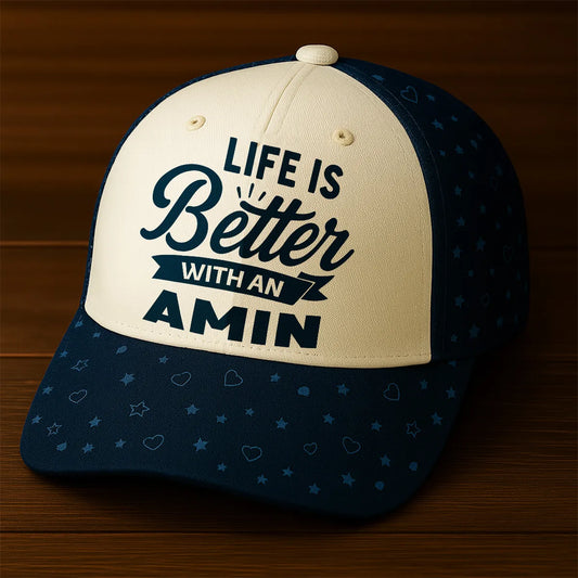 AMIN 13K3-V1 Personalized Name Cap Limited Edition