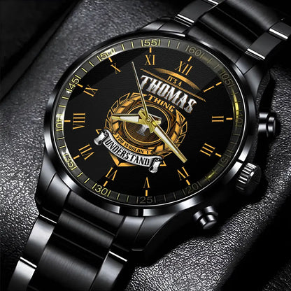 THOMAS F01-86 Personalized Watch, Premium Gift for Anniversary