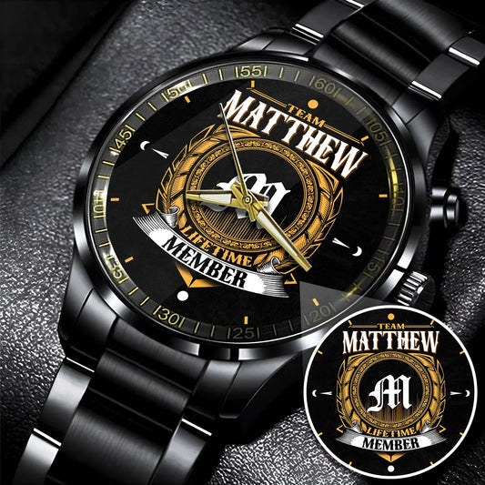 MATTHEW 13K1-445 Personalized Watch, Premium Gift for Anniversary
