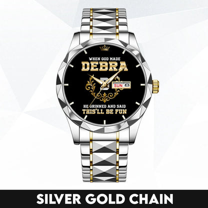 God Made Your Name Royal Watch DEBRA M1-W14