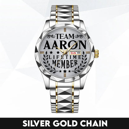 AARON 13K1-437 Luxury Alloy-Men Watch, Personalized Premium Gift for Anniversary