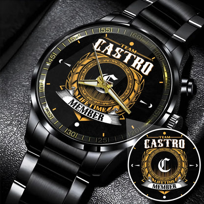 CASTRO 13K1-445 Personalized Watch, Premium Gift for Anniversary