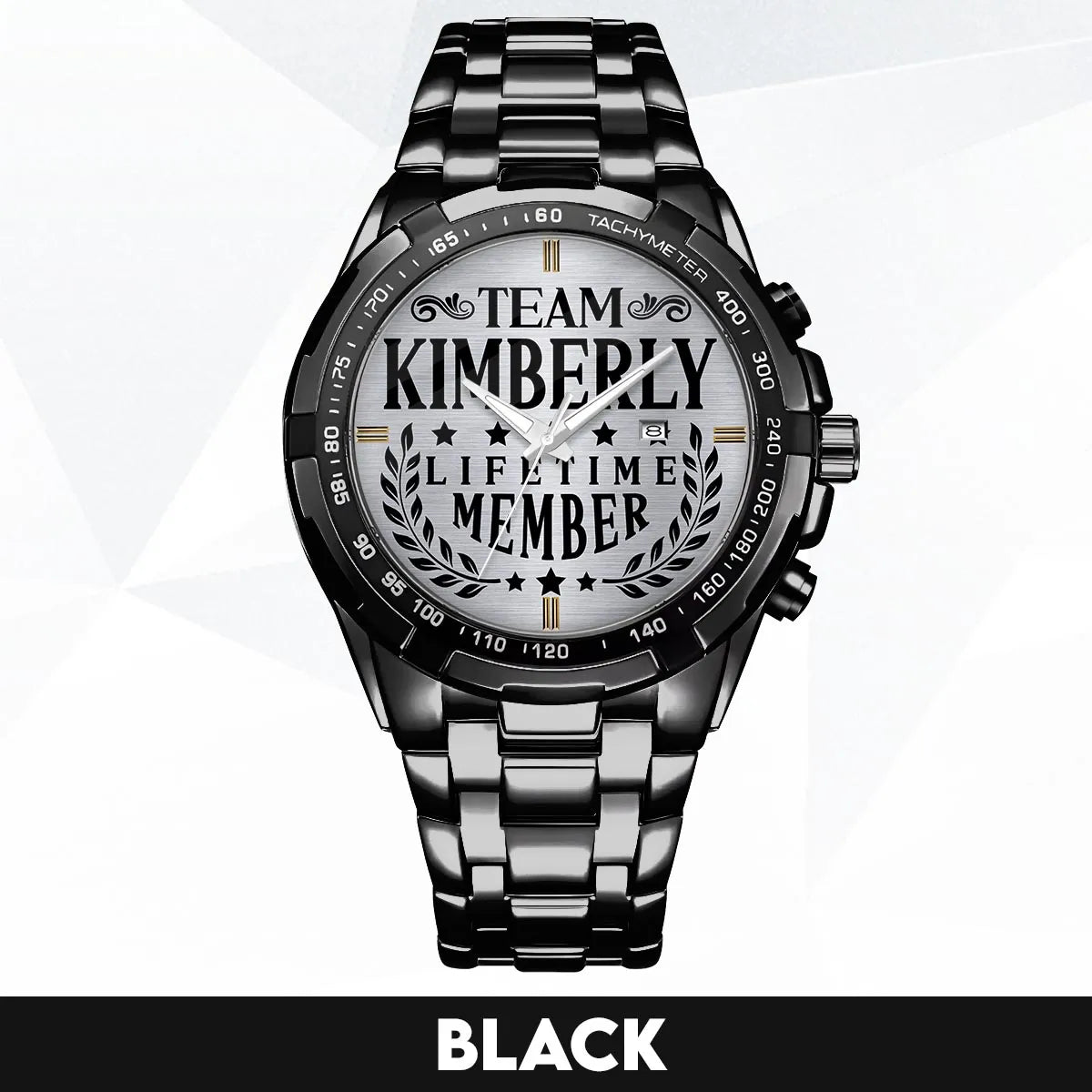 KIMBERLY 13K1-437 Alloy-Quatz-Men Watch, Personalized Premium Gift for Anniversary