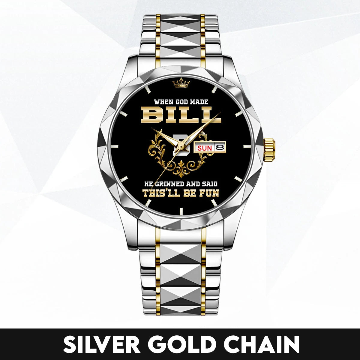 God Made Your Name Royal Watch BILL M1-W14