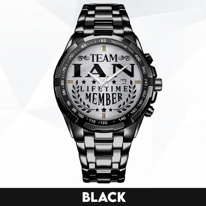 IAN 13K1-437 Alloy-Quatz-Men Watch, Personalized Premium Gift for Anniversary