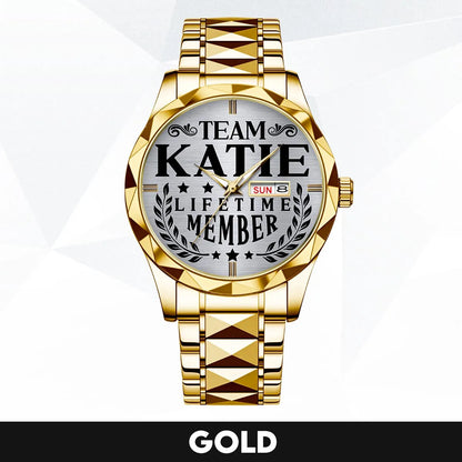 KATIE 13K1-437 Luxury Alloy-Men Watch, Personalized Premium Gift for Anniversary