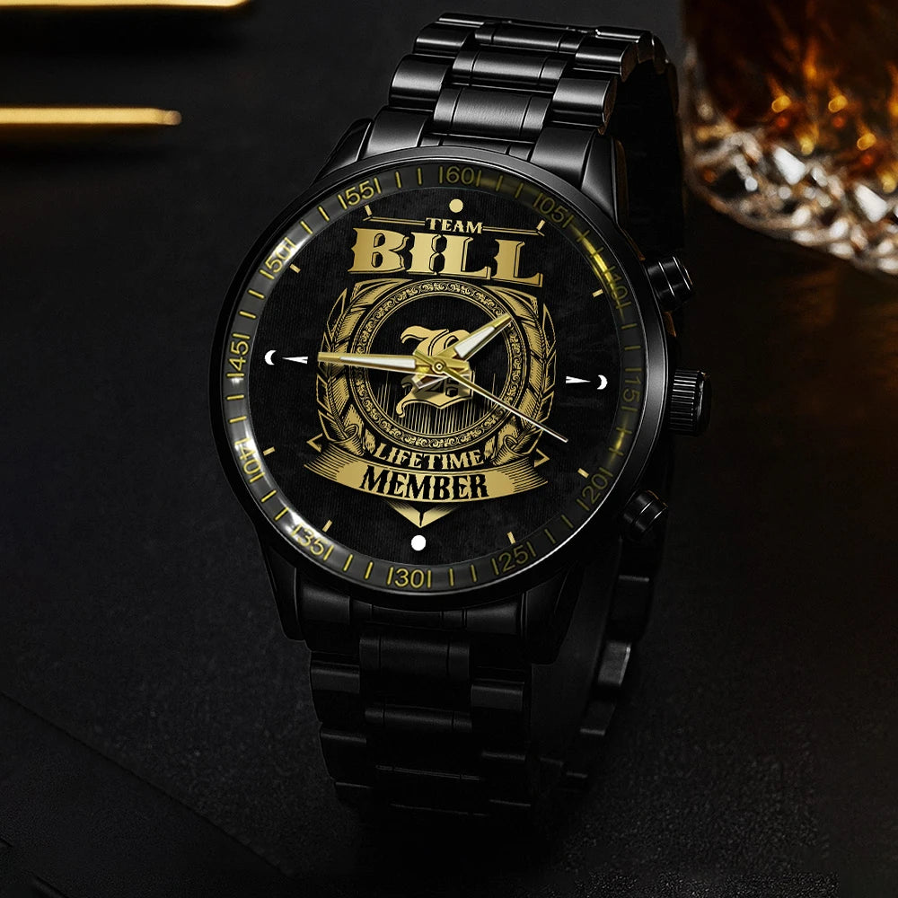 BILL 13K1-444 Personalized Watch, Premium Gift for Anniversary