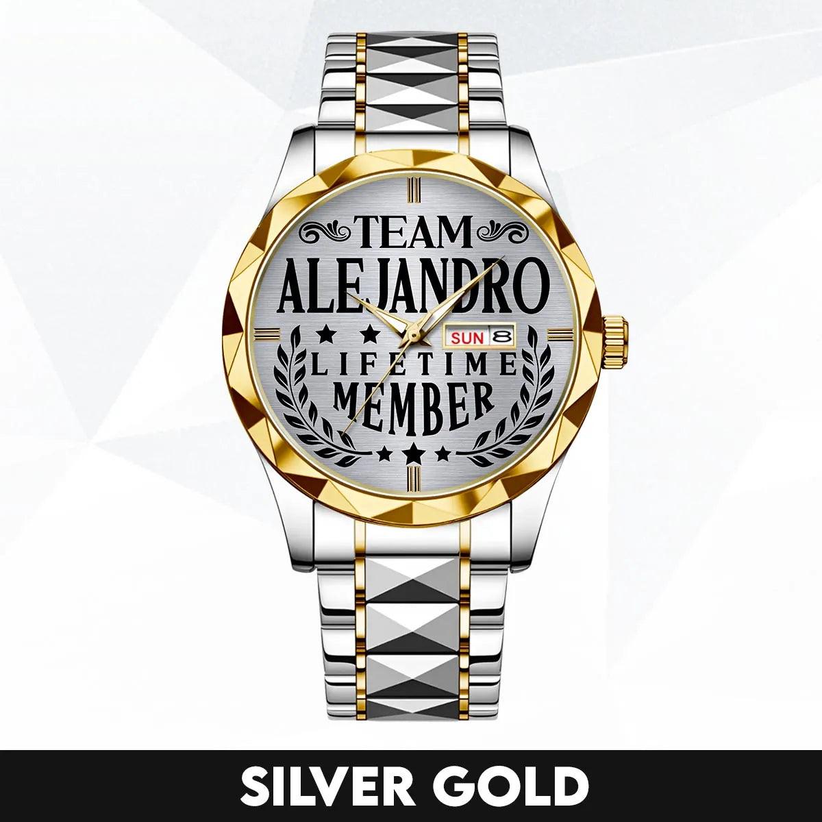 ALEJANDRO 13K1-437 Luxury Alloy-Men Watch, Personalized Premium Gift for Anniversary