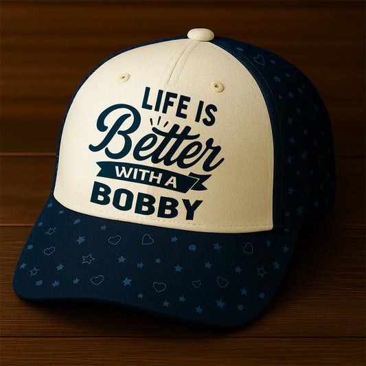BOBBY 13K2-V1 Personalized Name Cap Limited Edition