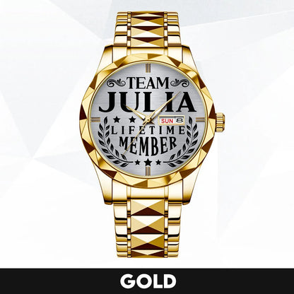 JULIA 13K1-437 Luxury Alloy-Men Watch, Personalized Premium Gift for Anniversary