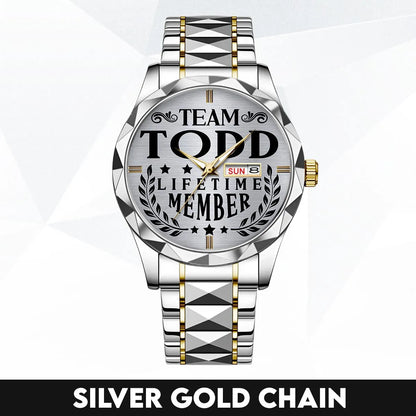 TODD 13K1-437 Luxury Alloy-Men Watch, Personalized Premium Gift for Anniversary