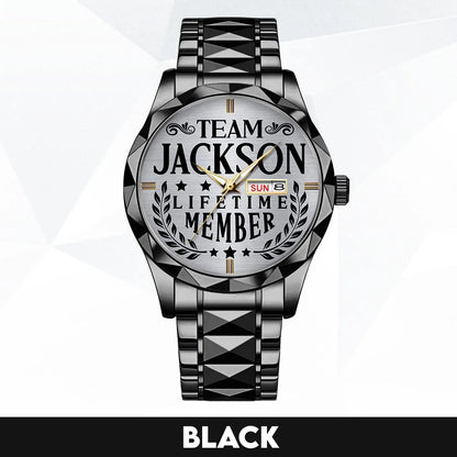 JACKSON 13K1-437 Luxury Alloy-Men Watch, Personalized Premium Gift for Anniversary