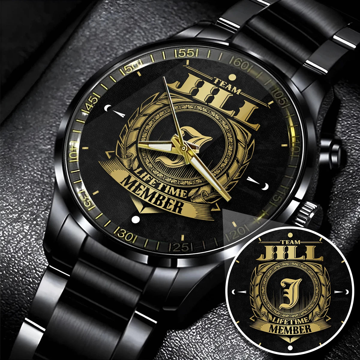 JILL 13K1-444 Personalized Watch, Premium Gift for Anniversary