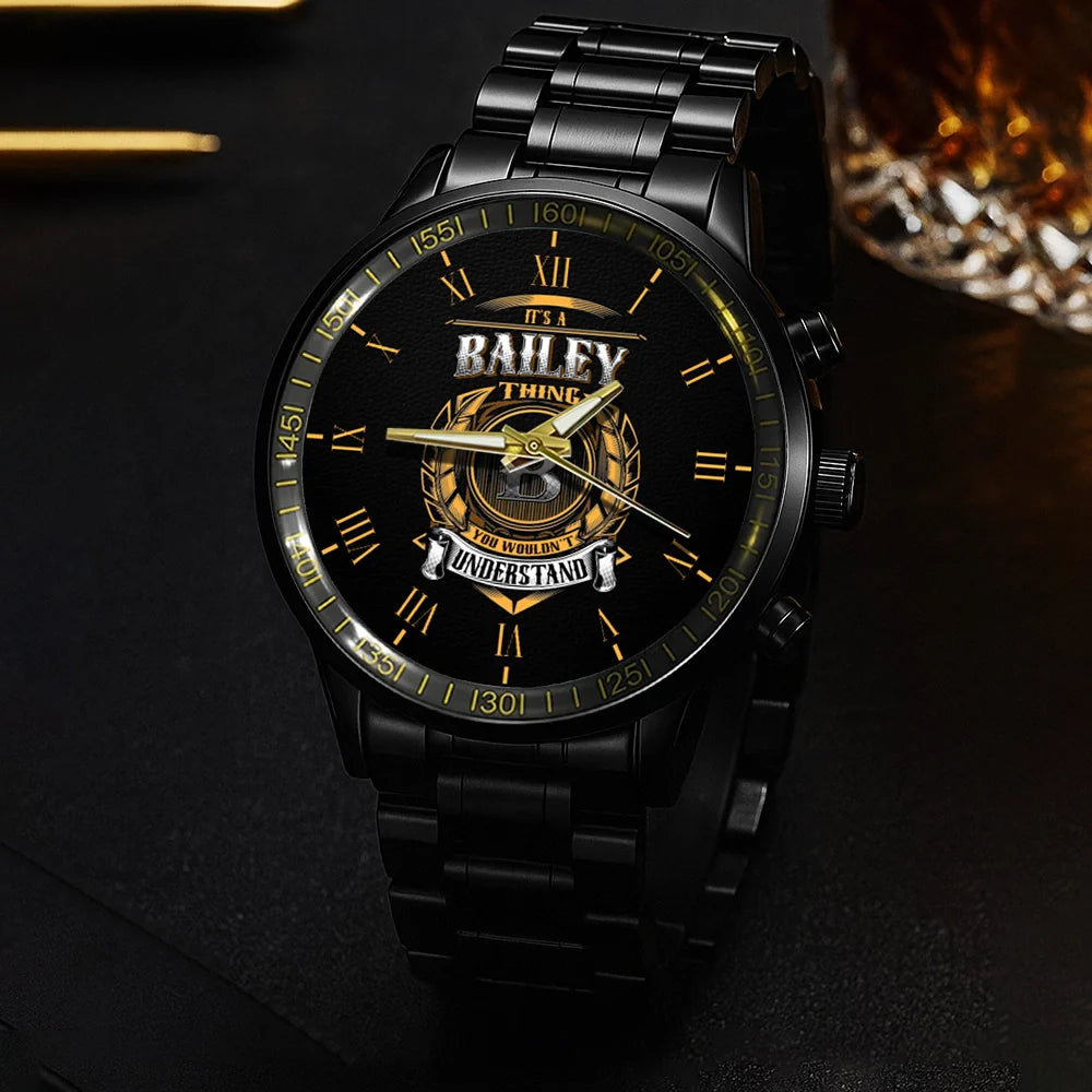 BAILEY 13K1-86 Personalized Watch, Premium Gift for Anniversary