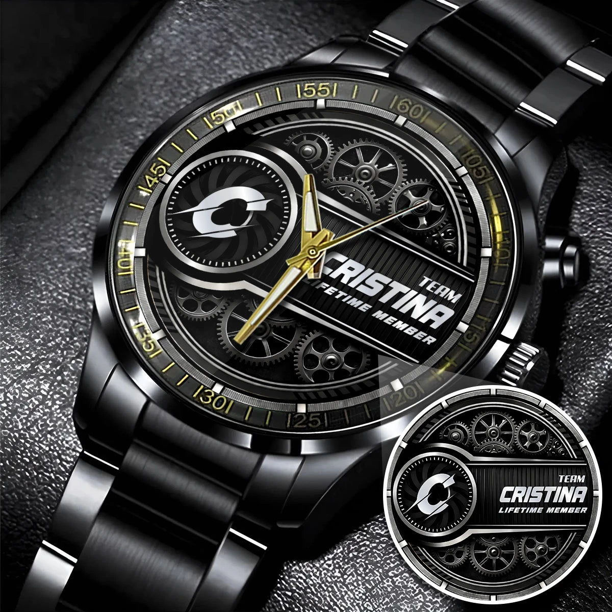 CRISTINA 13K1-441 Personalized Watch, Premium Gift for Anniversary