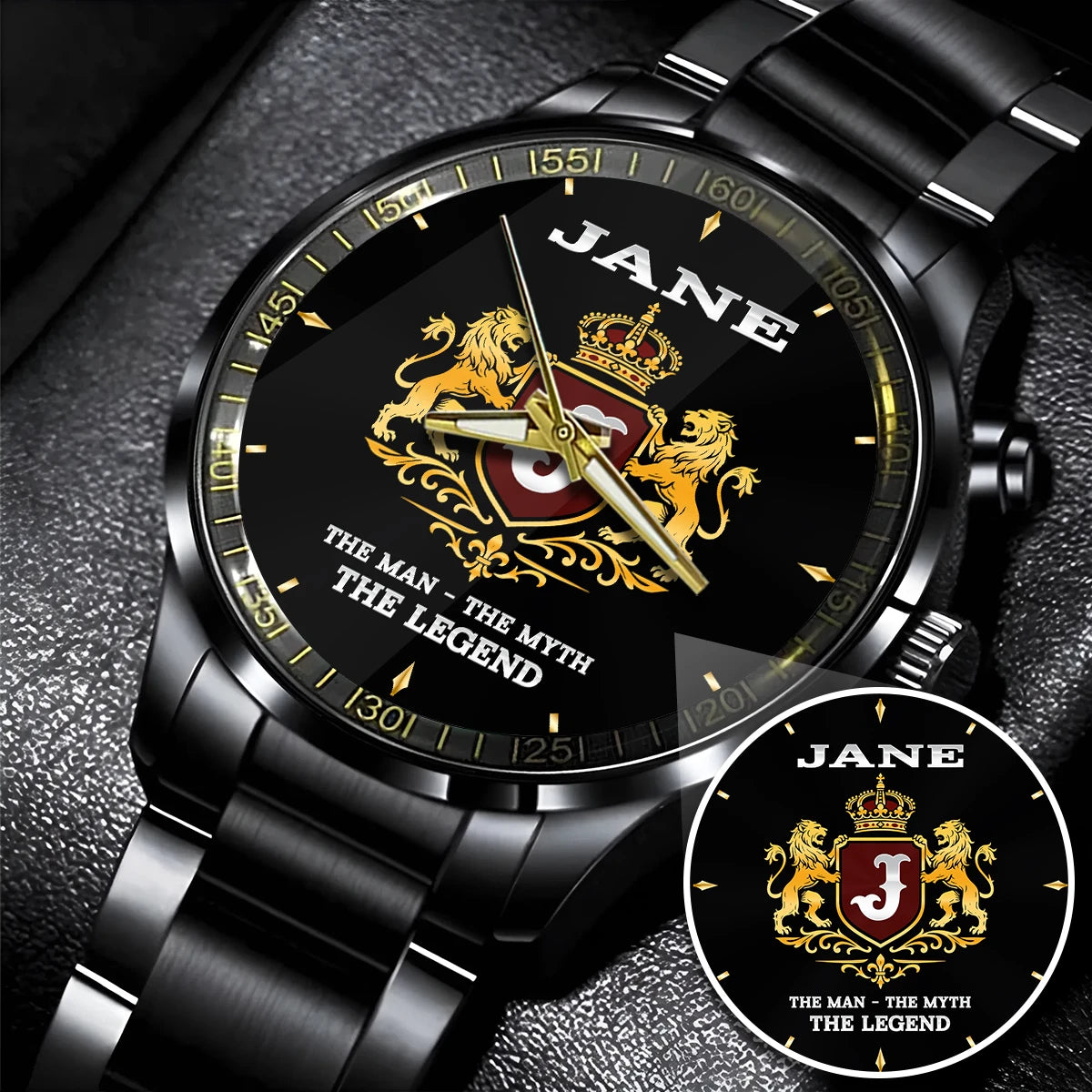 The Man The Myth Legend Royal Luxury Watch JANE M1-W21