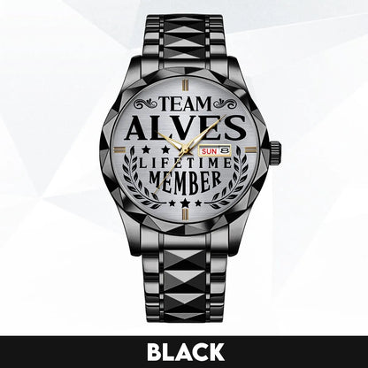 ALVES 13K1-437 Luxury Alloy-Men Watch, Personalized Premium Gift for Anniversary