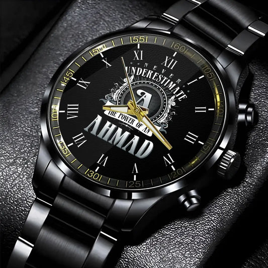 AHMAD 13K1-85 Personalized Watch, Premium Gift for Anniversary