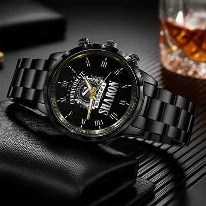 SHARON 13K1-85 Personalized Watch, Premium Gift for Anniversary
