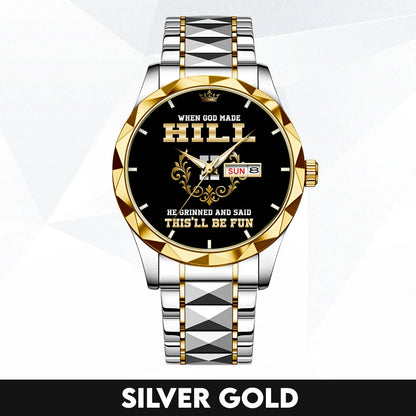 God Made Your Name Royal Watch HILL M1-W14