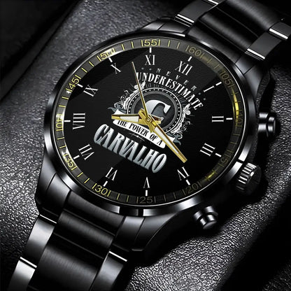 CARVALHO 13K1-85 Personalized Watch, Premium Gift for Anniversary