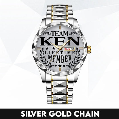 KEN 13K1-437 Luxury Alloy-Men Watch, Personalized Premium Gift for Anniversary